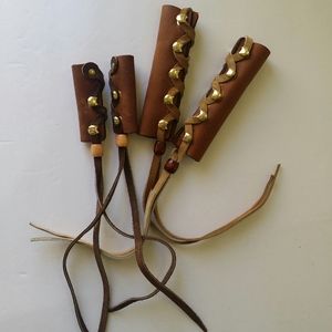Boho Leather Hair Wraps
